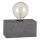 Namizna svetilka STRONG DOUBLE 1xE27/25W/230V beton