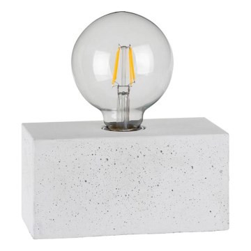 Namizna svetilka STRONG DOUBLE 1xE27/25W/230V beton