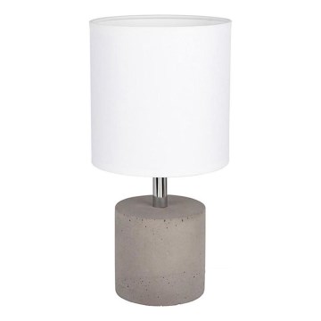 Namizna svetilka STRONG ROUND 1xE27/25W/230V beton