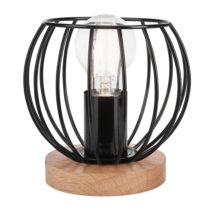 Namizna svetilka TIMO 1xE27/60W/230V črna