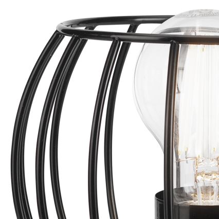 Namizna svetilka TIMO 1xE27/60W/230V črna