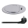 Namizna vtičnica 1x230V + USB-C Power Delivery srebrna/črna