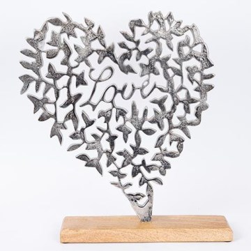 Namizni okraski heart 41x35 cm