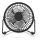 Namizni ventilator 3W/USB 10 cm črn