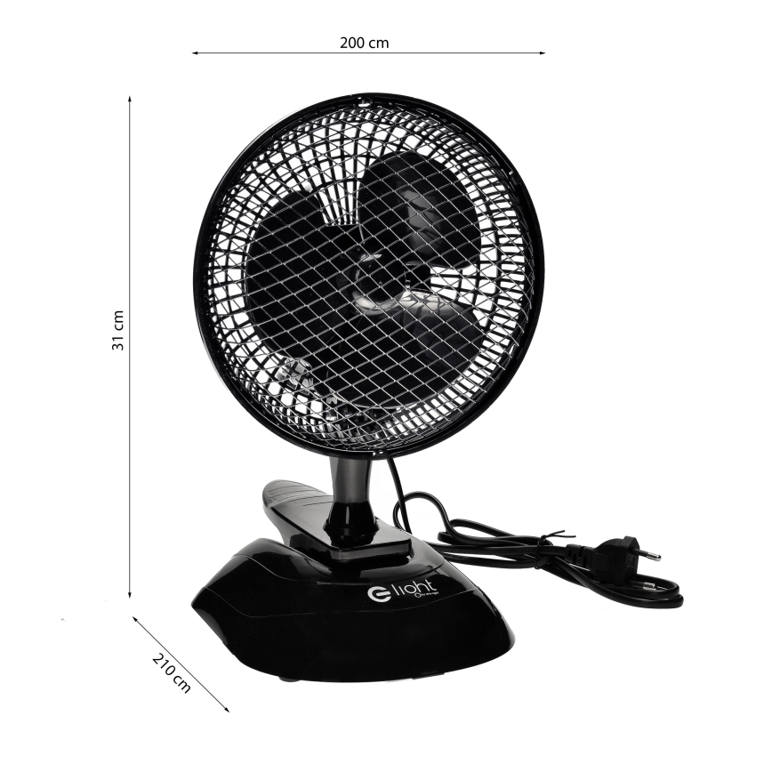 Namizni ventilator TABLE 30 cm 15W