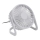 Namizni ventilator USB premera 15 cm, bela
