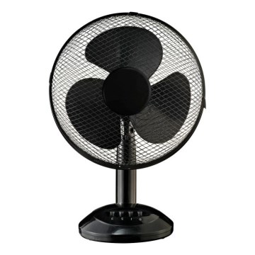 Namizni ventilator VIENTO 40W/230V črna