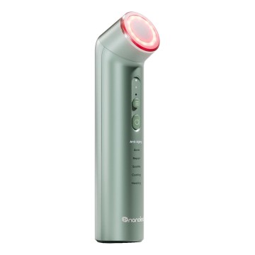 Nanoleaf - LED ultrazvočni aparat za pomlajevanje kože 6 v 1, 5 W/2500 mAh, mint zelena
