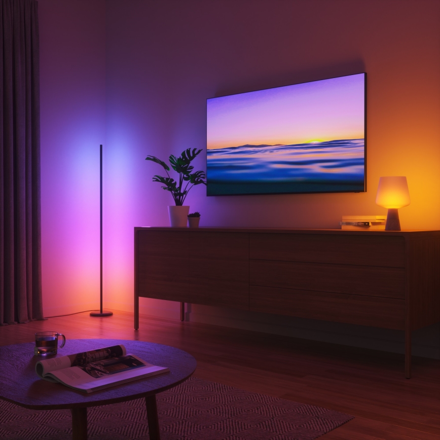 Nanoleaf - LED RGBW Zatemnitvena talna svetilka LED/22W/230V 2200-6500K Wi-Fi