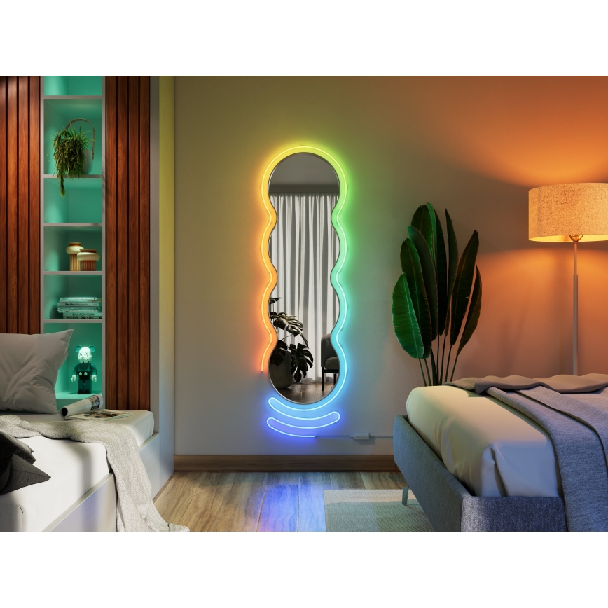 Nanoleaf - LED RGBIC Fleksibilni trak LED/230V 5m 2700-6500K Wi-Fi + Daljinski upravljalnik
