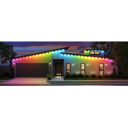 Nanoleaf - Razširitveni komplet LED RGBCW zatemnjiv zunanji niz luči 10xLED/7,2W/230V 5m 2200-6500K IP67 Wi-Fi
