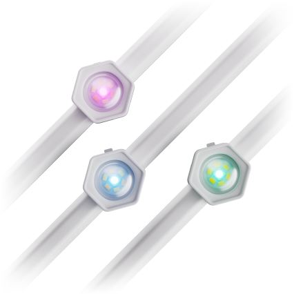 Nanoleaf - LED RGBCW zatemljiv zunanji niz 30xLED/2,4W/230V 15m 2200-6500K IP67 Wi-Fi + daljinski upravljalnik