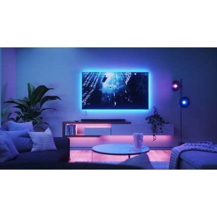 Nanoleaf - SET 2x LED RGBW Zatemnitvena žarnica ESSENTIALS MATTER A19 E27/9W/230V 2700-6500K CRI 90 Wi-Fi