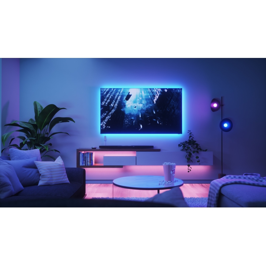 Nanoleaf - SET 2x LED RGBW Zatemnitvena žarnica ESSENTIALS MATTER A19 E27/9W/230V 2700-6500K CRI 90 Wi-Fi