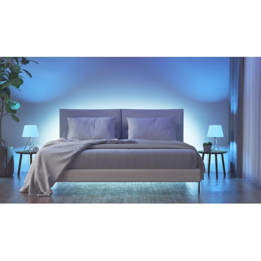 Nanoleaf - SET 4x LED RGBW Zatemnitvena žarnica ESSENTIALS MATTER A19 E27/9W/230V 2700-6500K CRI 90 Wi-Fi