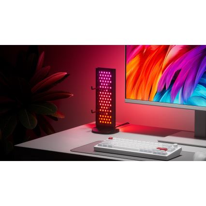 Nanoleaf - LED RGBIC Zatemnitvena namizna miza stanice 5V 2700-6500K črna
