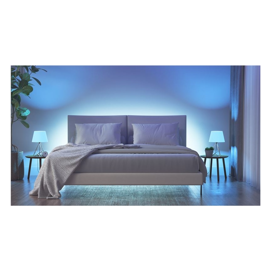 SET 3x LED RGBW Zatemnitvena žarnica ESSENTIALS A60 E27/8,5W/230V CRI 90 2700-6500K Wi-Fi - Nanoleaf
