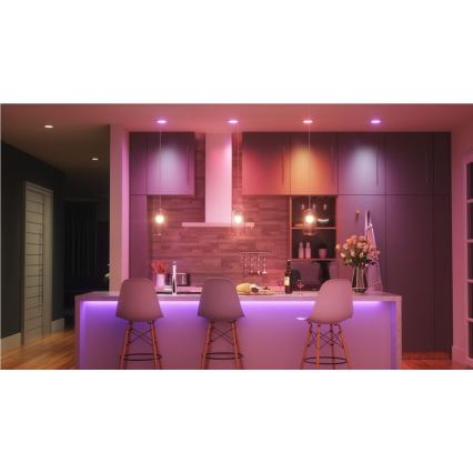 SET 3x LED RGBW Zatemnitvena žarnica ESSENTIALS A60 E27/8,5W/230V CRI 90 2700-6500K Wi-Fi - Nanoleaf