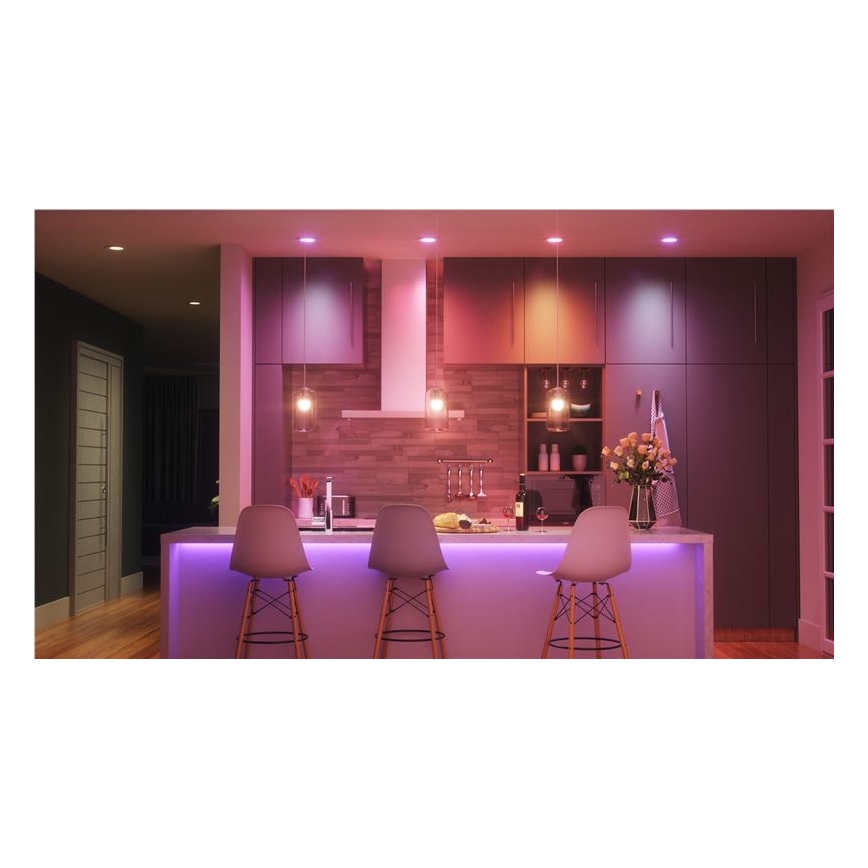 SET 3x LED RGBW Zatemnitvena žarnica ESSENTIALS A60 E27/8,5W/230V CRI 90 2700-6500K Wi-Fi - Nanoleaf