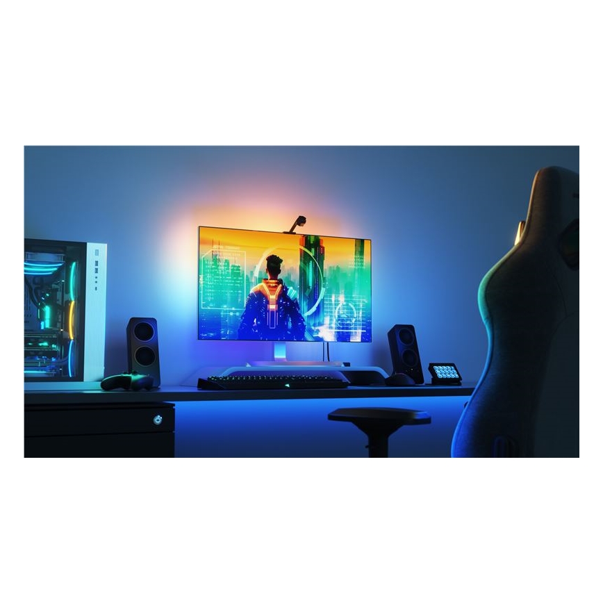 Nanoleaf NF082K02-52LS - Set za 4D zrcaljenje zaslona + Lightstrips 5,2m 85''