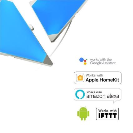 Nanoleaf - KOMPLET 15x LED RGB Zatemnitvene plošče RHYTHM LED/2W/230V Wi-Fi