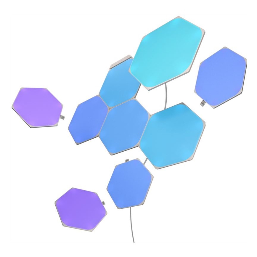 Nanoleaf - SET 9x LED RGB Zatemnitveni panel SHAPES HEXAGON LED/2W/230V 1200-6500K Wi-Fi
