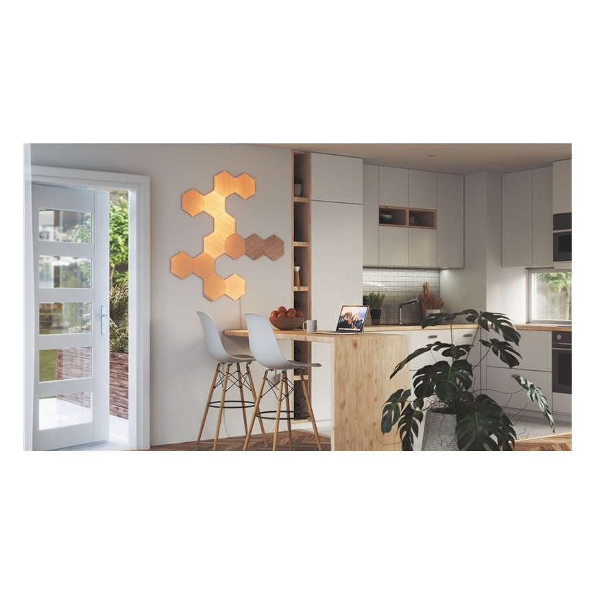 Nanoleaf - SET 13x LED Zatemnitveni panel HEXAGONS LED/2W/230V Wi-Fi