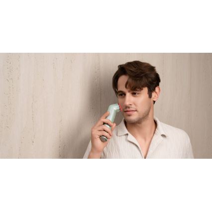 Nanoleaf - LED ultrazvočni aparat za pomlajevanje kože 6 v 1, 5 W/2500 mAh, mint zelena