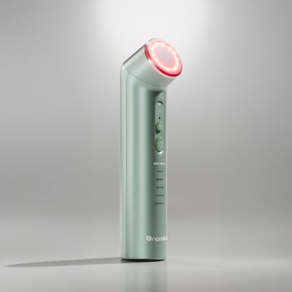 Nanoleaf - LED ultrazvočni aparat za pomlajevanje kože 6 v 1, 5 W/2500 mAh, mint zelena