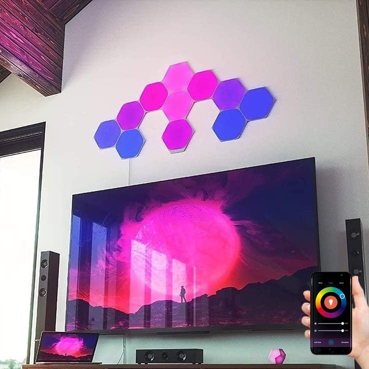 Nanoleaf - SET 15x LED RGB Zatemnitveni panel LED/2W/230V 1200-6500K Wi-Fi