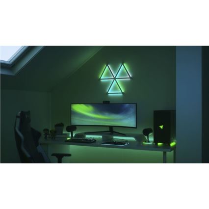 Nanoleaf - SET 9x LED RGBW Zatemnitveni trak LINES LED/2W/230V 1200-6000K Wi-Fi