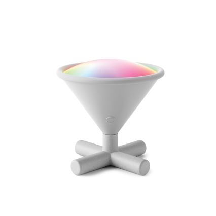 Nanoleaf - LED RGBW Zatemnitvena polnilna namizna svetilka UMBRA CONO LED/2,4W/5V 2700-6500K 2530 mAh siva