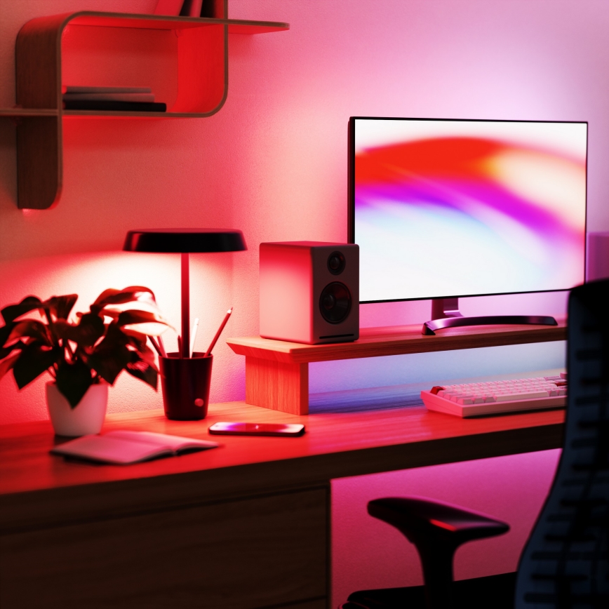 Nanoleaf - LED RGBW Zatemnitvena polnilna namizna svetilka IQ UMBRA CUP LED/6W/5V 2700-6500K USB