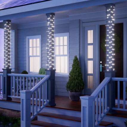 Nanoleaf - LED RGBW Zunanji božična veriga ESSENTIALS 300xLED 2x12m 2700-6500K Wi-Fi IP67