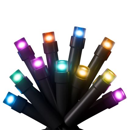 Nanoleaf - LED RGBW Zunanji božična veriga ESSENTIALS 300xLED 2x12m 2700-6500K Wi-Fi IP67