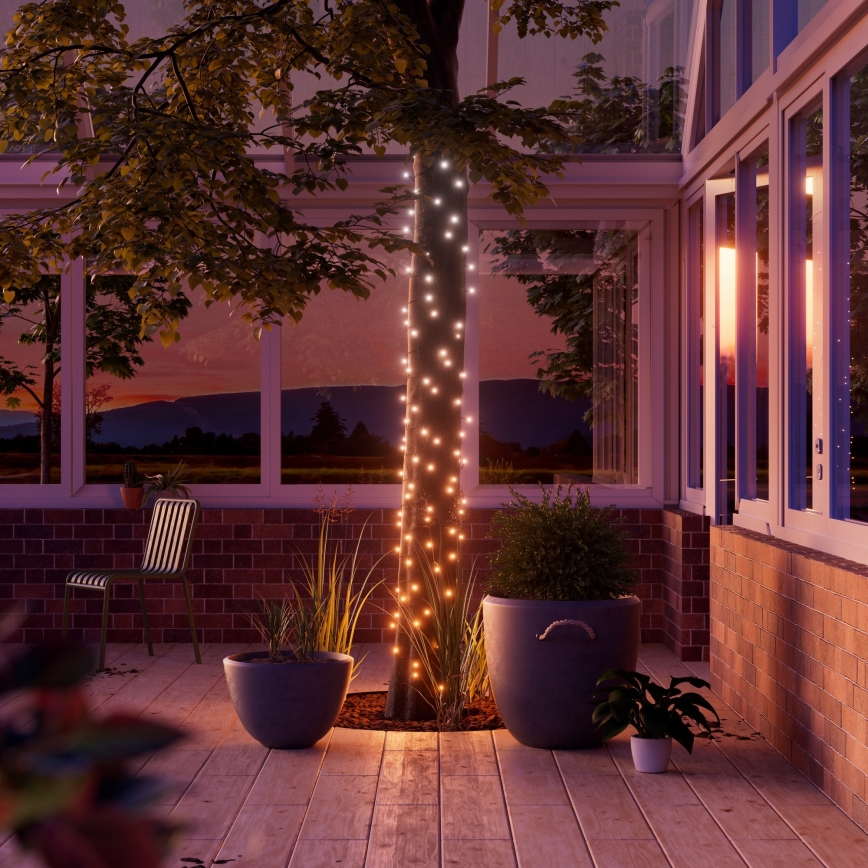 Nanoleaf - LED RGBW zunanja svetlobna veriga ESSENTIALS 300xLED 2x12m 2700-6500K Wi-Fi IP67