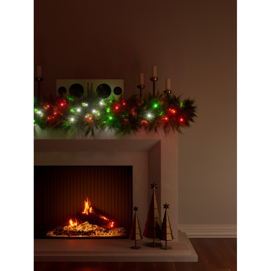 Nanoleaf - LED RGBW zunanja svetlobna veriga ESSENTIALS 300xLED 2x12m 2700-6500K Wi-Fi IP67