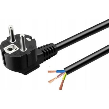 Napajalni kabel 3 m, 230 V, črn