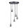 Napajalni kabel 5xE27/60W/230V bron
