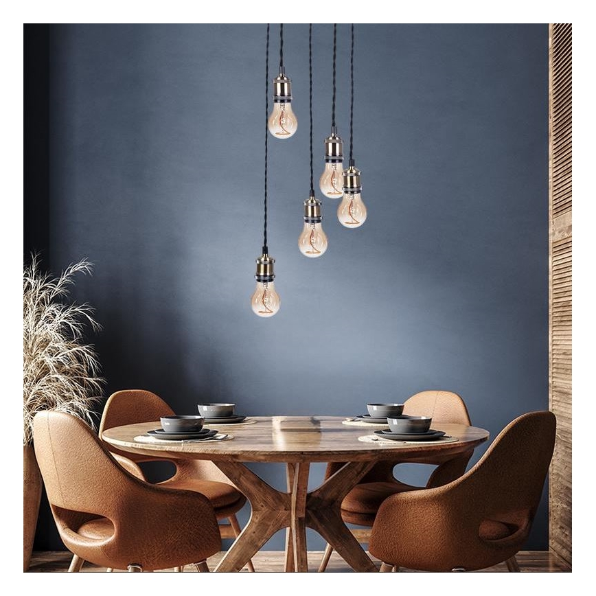 Napajalni kabel 5xE27/60W/230V bron