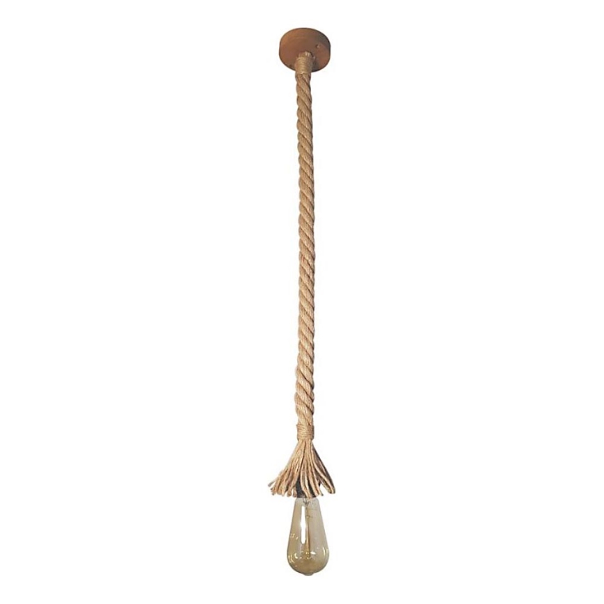 Napajalni kabel KOS 1xE27/60W/230V bukev