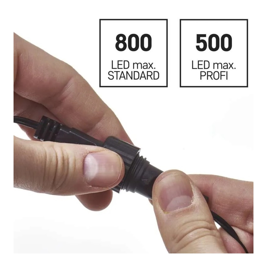 Napajalnik za povezljive božične luči 230V IP44