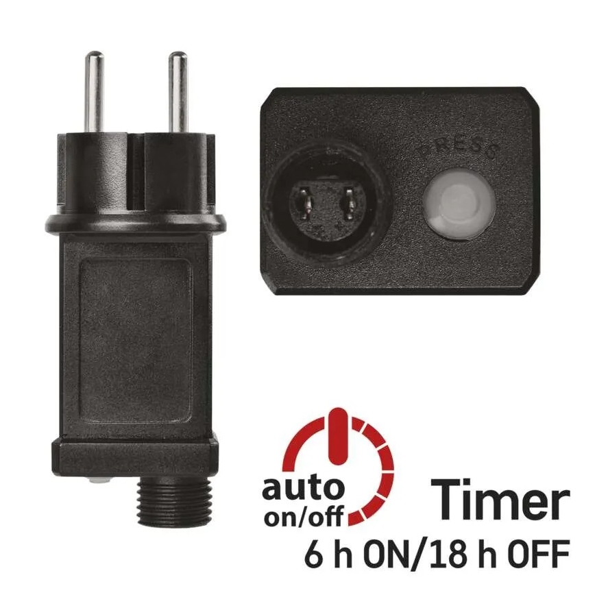 Napajalnik za povezljive božične lučke 12W/230V IP44