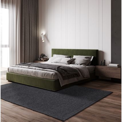 Naravna preproga FIR WOOL 120x170 cm, 2600 g/m2, antracit