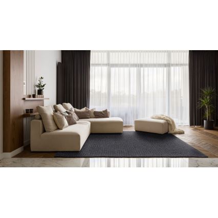 Naravna preproga FIR WOOL 120x170 cm, 2600 g/m2, antracit