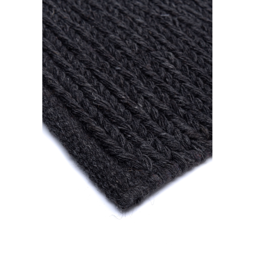 Naravna preproga FIR WOOL 120x170 cm, 2600 g/m2, antracit