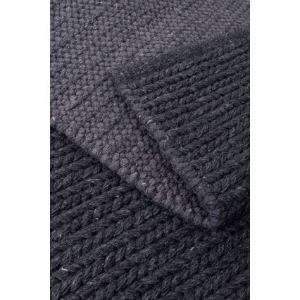 Naravna preproga FIR WOOL 120x170 cm, 2600 g/m2, antracit