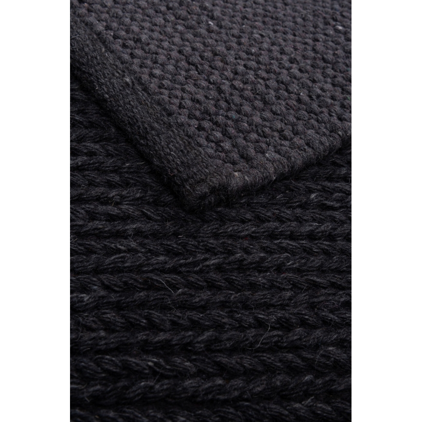 Naravna preproga FIR WOOL 120x170 cm, 2600 g/m2, antracit