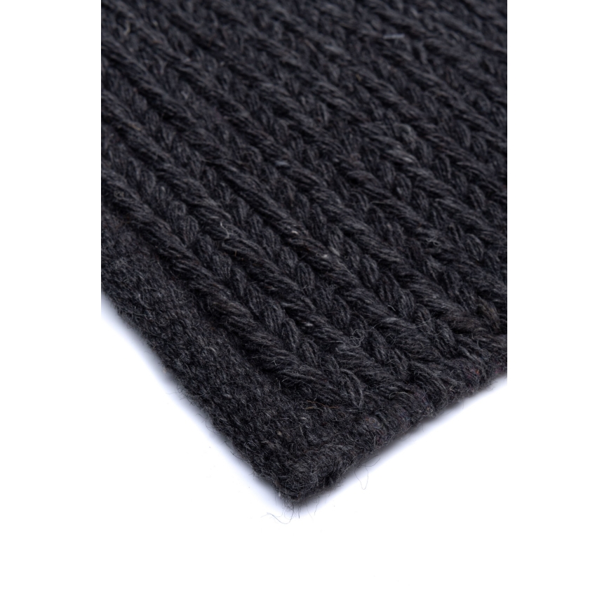 Naravna preproga FIR WOOL 160x230 cm 2600 g/m2 antracit