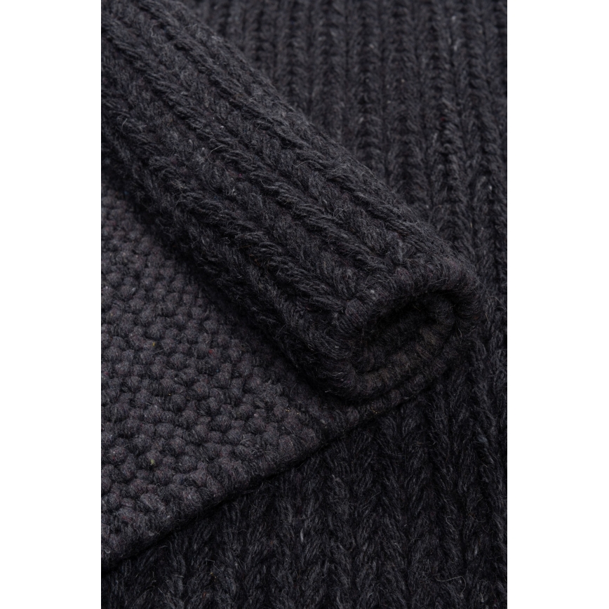 Naravna preproga FIR WOOL 160x230 cm 2600 g/m2 antracit